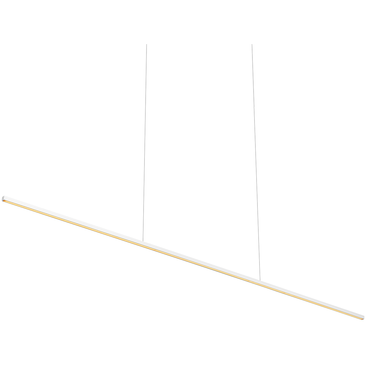Vega Minor LED 60 inch White Linear Pendant Ceiling Light